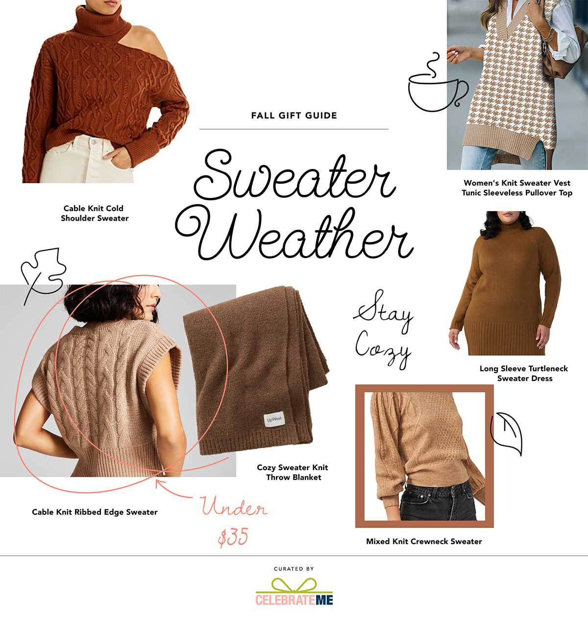 Sweater Weather products collage