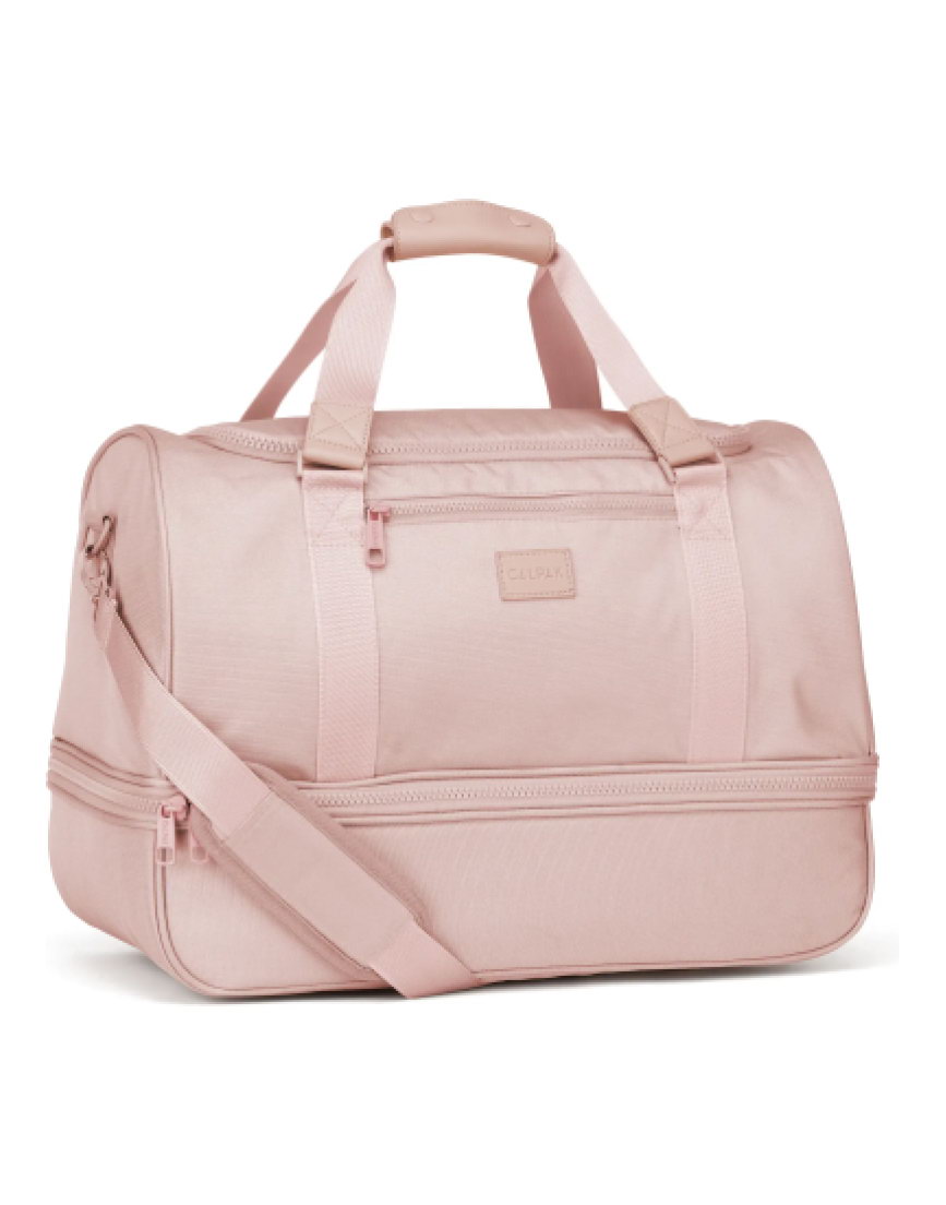 Stevyn Duffle Bag in Pink Sand