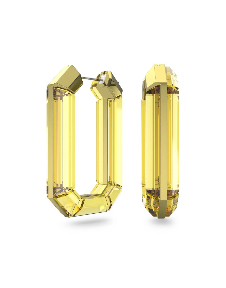 Lucent hoop earrings